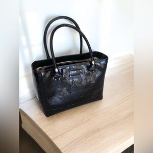 Kate Spade Black Patent Tote Bag